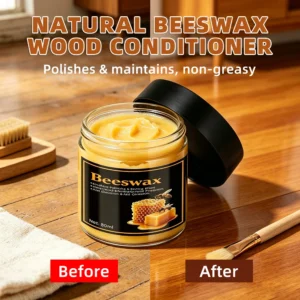 Protector para madera de cera de abeja